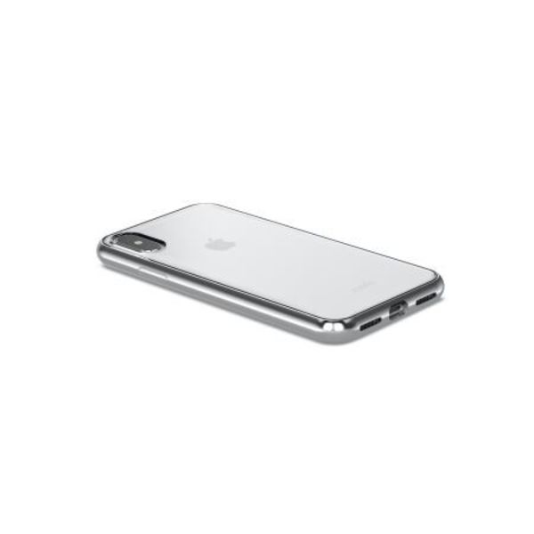 Moshi Vitros Iphone Xs/X Protective Case - Jet Silver.Let Your Device Shine 99MO103201